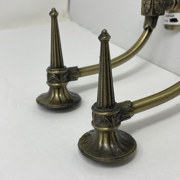 2 REL Brass‎ Colored Wall Hook Hanger Curtain Tie Back Hook 6” - Picture 3 of 12